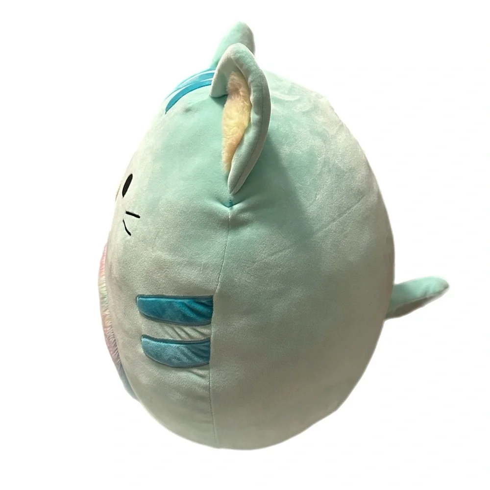 Squishmallows 20” Corrina the cat tie dye belly‎